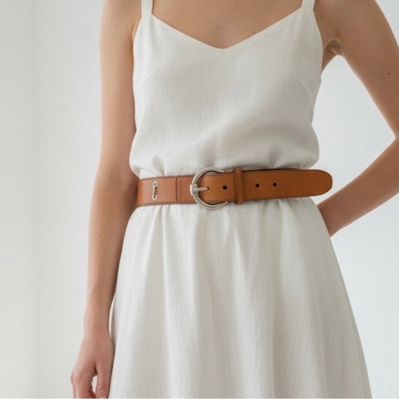 CALVIN KLEIN LEATHER BELT size L. - Picture 2 of 11